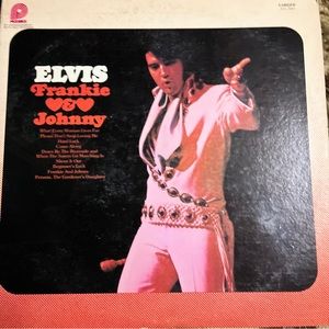 Vintage Elvis Vinyl Record “Frankie & Jonny”